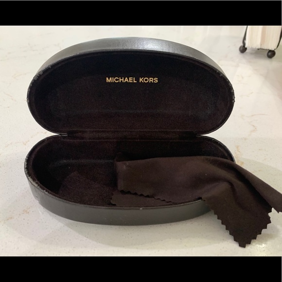 Michael Kors Accessories - Michael Kors glasses case dark brown